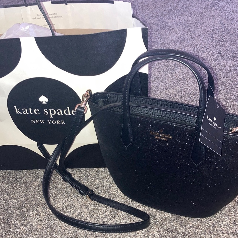 Kate Spade Sparkle bucket bag